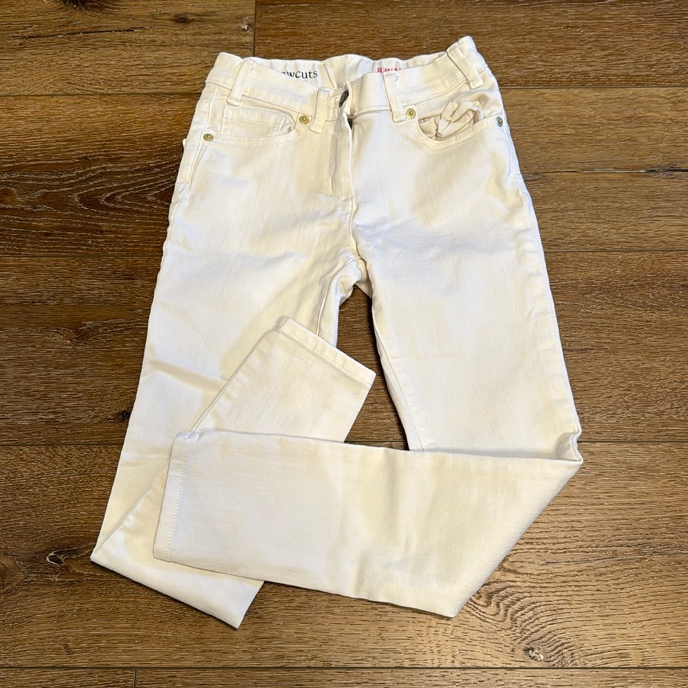 Girls Crewcuts White Skinny Jean